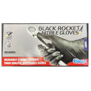 Black Nitrile Gloves box 100 XL