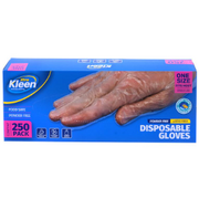 Gloves Powder Free Disposable Multipurpose Cleaning & Food Handling 250pk 