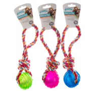 Fetch N Play Ball w/rope Handle 