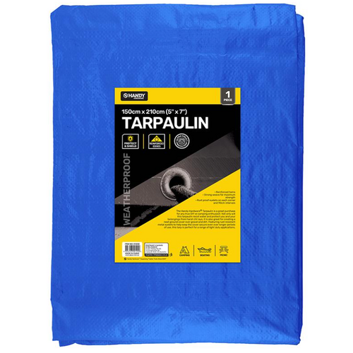 Handy Hardware Tarpaulin 150 x 210cm, 5ft x 7ft