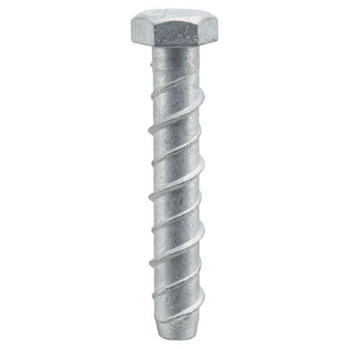 Masonry Screw Anchor 8 x 60mm Zinc Plated