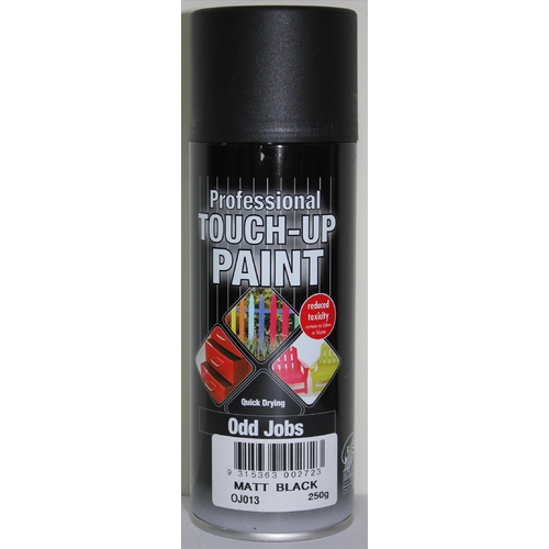 Odd Jobs Matt Black Enamel Spray Paint 250gm