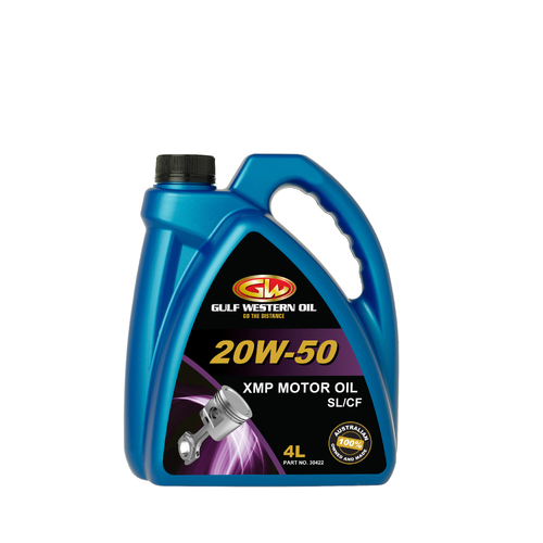 Gulf Western XMP Oil 20w50 4 Litre