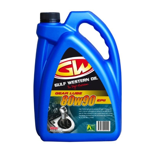 Gulf Western Gear Lube 80w90 5 Litre