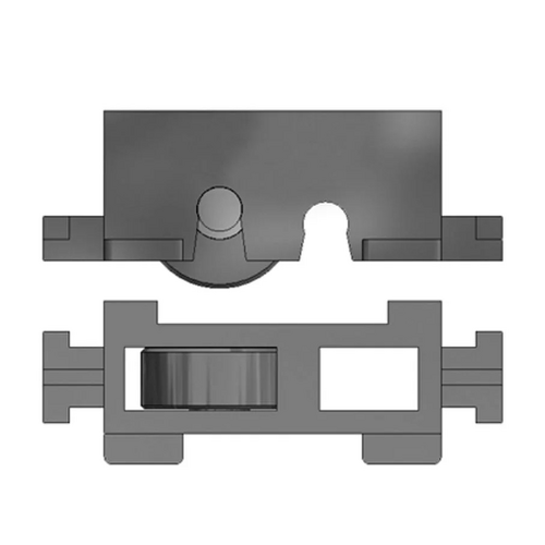 Carriage Window Adj & Flat Roller