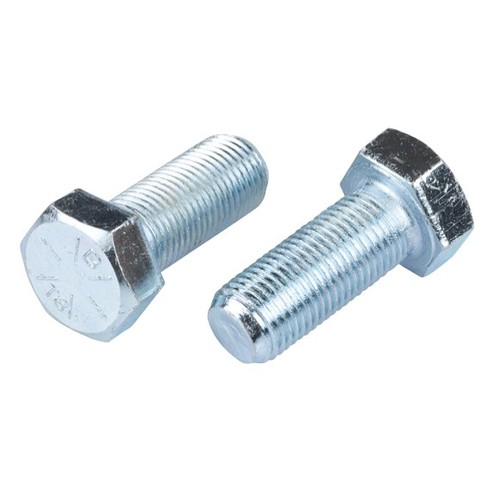 M6 x 12mm Hex Head Set Screw 8.8 Grade Zinc