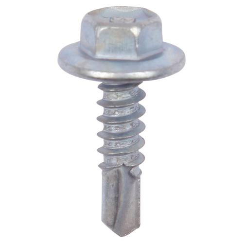 Self Drill Metal Tek Screws Hex Head 14-20 x 22mm B8 Coating Bulk Pack 1000pk